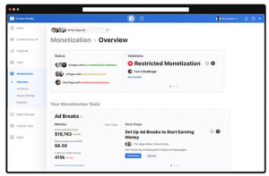 facebook monetization ad break