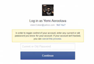 recover your hacked facebook account